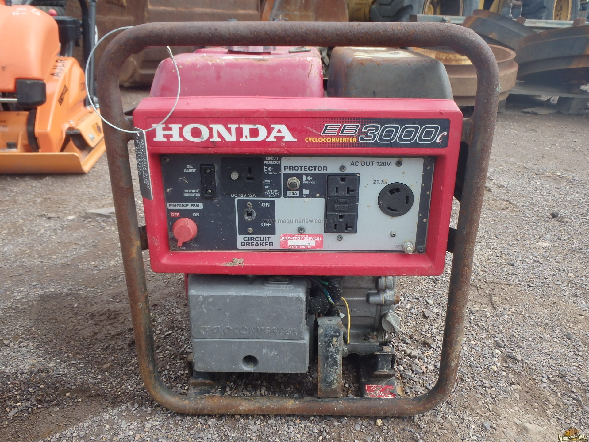 PLANTA DE LUZ HONDA EB3000