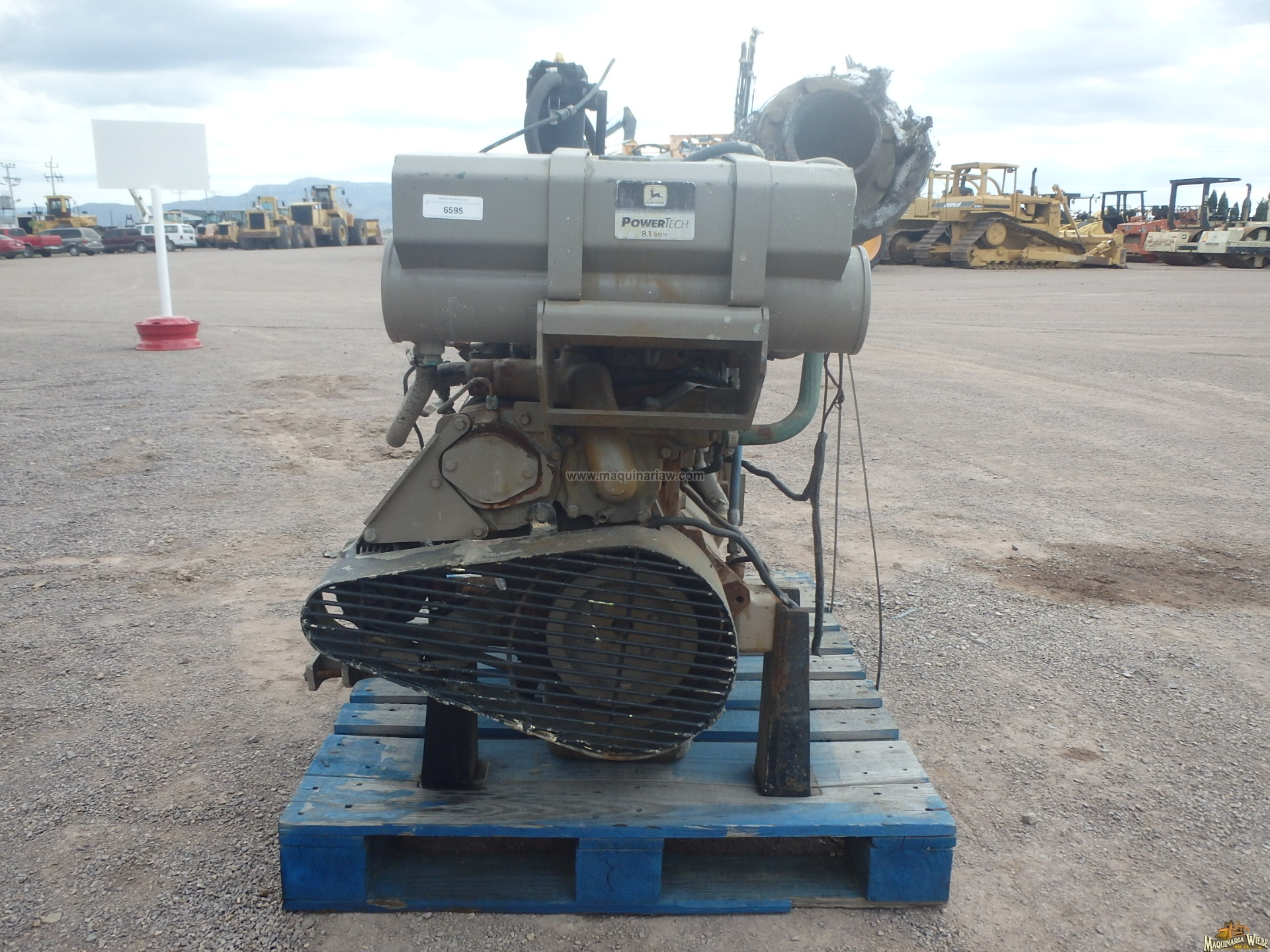 MOTOR JOHN DEERE 6081AFM75E