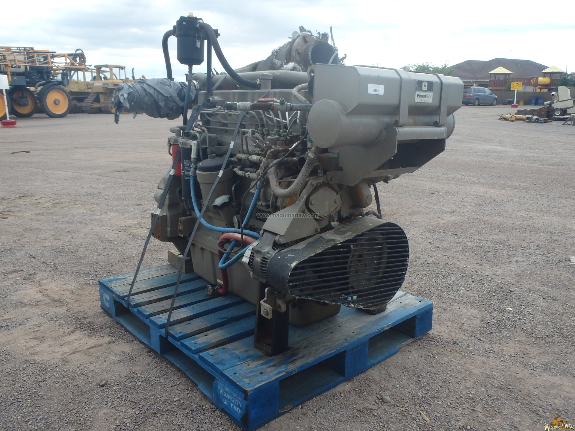 MOTOR JOHN DEERE 6081AFM75E