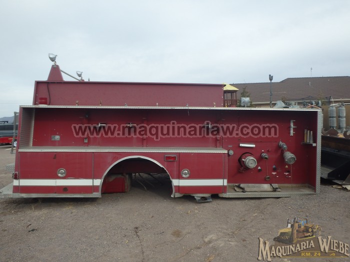 CAJA PARA CAMION BOMBERO