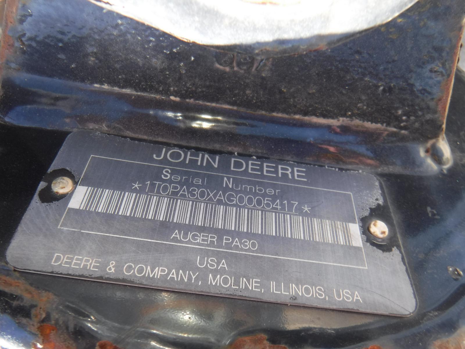 ADITAMENTO PARA BROCA JOHN DEERE AUGER PA30