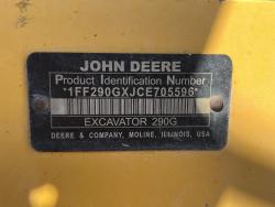 JOHN DEERE 290G