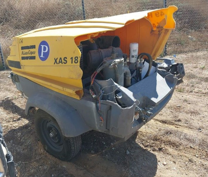 COMPRESOR ATLAS COPCO XAS 185 JD RSC