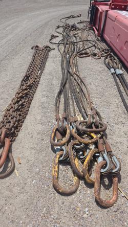 LOTE DE ESLINGAS METALICAS