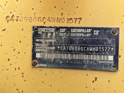 CARGADOR FRONTAL CATERPILLAR 980G