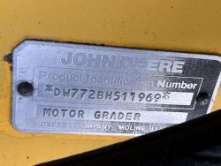 MOTOCONFORMADORA JOHN DEERE 772BH