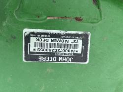 JOHN DEERE 7 IRON COMMERCIAL 72