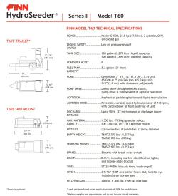 HIDROSEMBRADORA FINN T-60-T