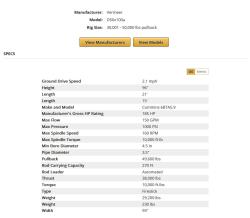 PERFORADORA DIRECCIONAL VERMEER D50X100A