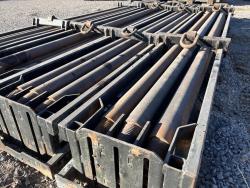  LOTE DE TUBOS DE 15 FT PARA PERFORADORA VERMEER D50X100A