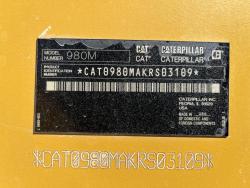 CARGADOR FRONTAL CATERPILLAR 980M