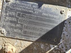 BANDA TRANSPORTADORA RBT SERVICES 3600