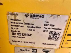 COMPACTADOR BOMAG BMP8500