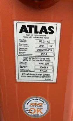 GRUA TIPO HIAB ATLAS 85.2- A3
