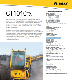  MEZCLADORA DE COMPOSTA VERMEER CT1010TX