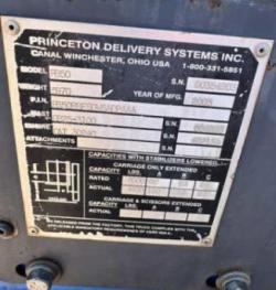 MONTACARGA PRINCETON PB50