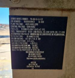 QUEMADORES DE GAS NATURAL ASTEC PB-65U-B-G-0-SF