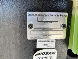 COMPRESOR DOOSAN P185 CON VACUUM UTILITY VE75
