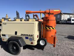 COMPRESOR DOOSAN P185 CON VACUUM UTILITY VE75