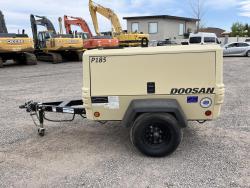 COMPRESOR DOOSAN P185 CON VACUUM UTILITY VE75