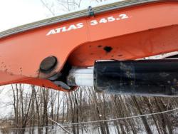 CAMION FREIGHTLINER 114SD CON GRUA ATLAS 345.2