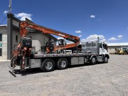 CAMION FREIGHTLINER 114SD CON GRUA ATLAS 345.2