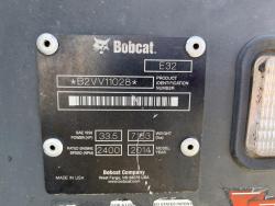 MINIEXCAVADORA BOBCAT E32
