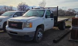 PICK UP CON PLATAFORMA GMC SIERRA 3500