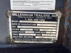 REMOLQUE MILLENNIUM TRAILERS M10F20P