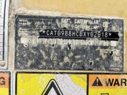 CARGADOR FRONTAL CATERPILLAR 988H
