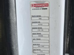 Revolvedor de cemento Kenworth T880
