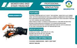 ADITAMENTO TIPO ZANJADORA MOWER KING ECSSCT72