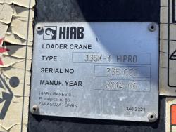 GRUA HIAB 335K-4 HIPRO