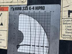 GRUA HIAB 335K-4 HIPRO