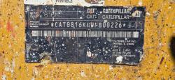 COMPACTADOR PATA DE CABRA CATERPILLAR 816K