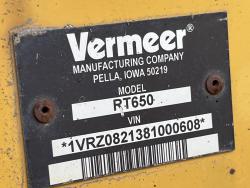  ZANJADORA VERMEER RT650