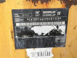 CARGADOR FRONTAL CATERPILLAR 914G