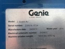 ASCENSOR TIPO CANASTILLA GENIE Z-30/20NRJ