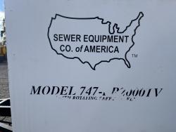 HIDROLAVADORA PARA DRENAJES SEWER EQUIPMENT 747-FR2000TV