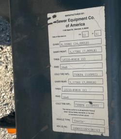 LAVADORA PARA DRENAJES SEWER EQUIPMENT