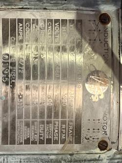 MOTOR ELECTRICO THE LOUIS ALLIS CO 20731N-M29