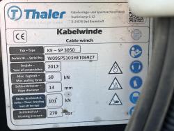 Restirador de cable jakob thaler KE-SP3050