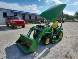 TRACTOR CORTADORA DE CESPED JOHN DEERE 1023E