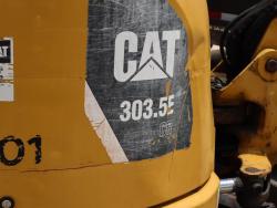 MINIEXCAVADORA CATERPILLAR 303.5E