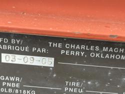 REMOLQUE THE CHARLES MACHINE WORKS S1A