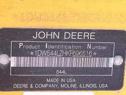 CARGADOR FRONTAL JOHN DEERE 544L