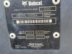 Miniexcavadora Bobcat E20