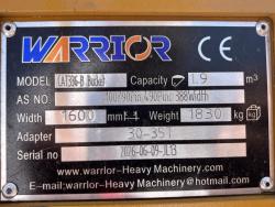 Cucharon Warrior CAT336-B