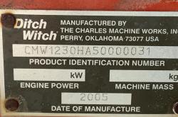 ZANJADORA DITCH WITCH 1230H