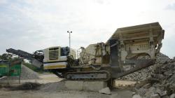 Quebradora de impacto Metso Lokotrack LT213